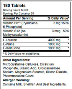 bcaa-6000-238-nutrition-fact
