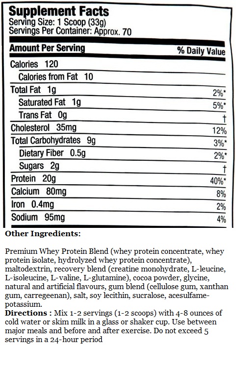 premium-whey-protein-chocolate-bag-98-nutrition-fact